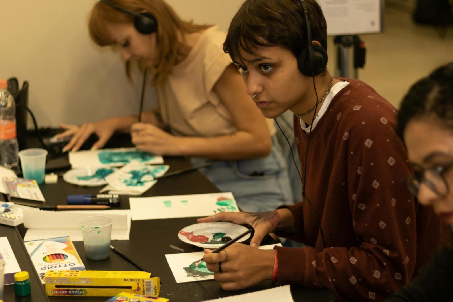 Kreative Illustrationsprojekte in der Entwicklung