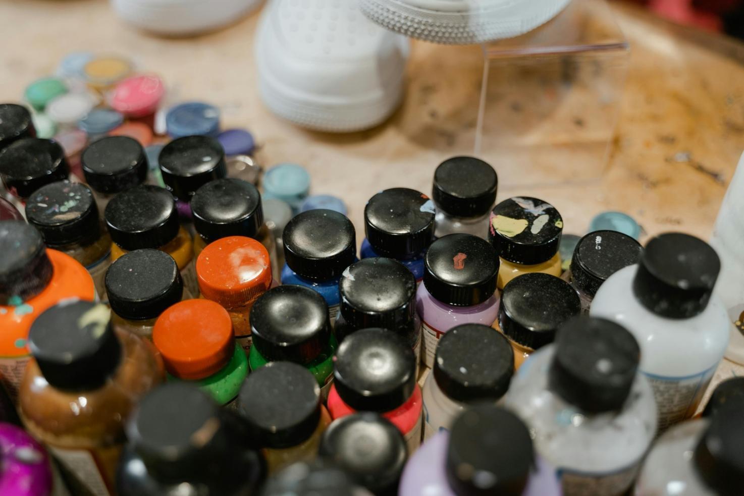 Detailansicht kreative Techniken